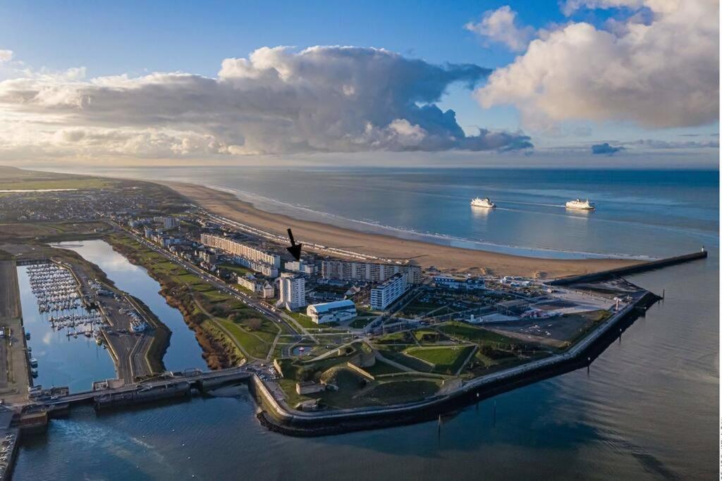 Studio Horizon Bleu, Vue Mer Calais Exteriér fotografie